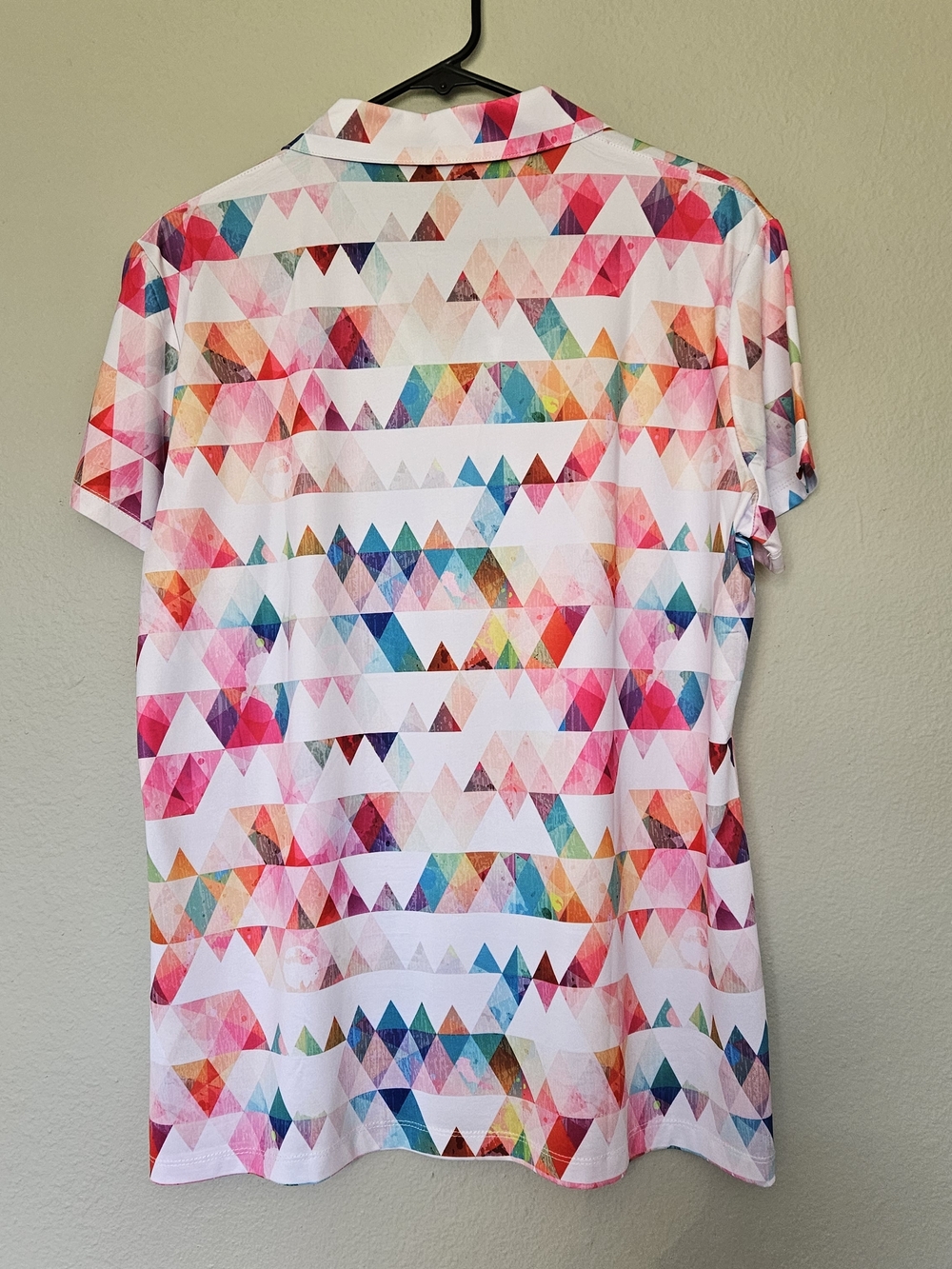 Yatta Golf XXL Womens Colors Of Life Geometric Polo - Picture 2 of 4